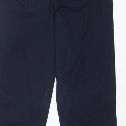 Womens UK Size 8 Preworn Regular Fit Straight Blue Jeans