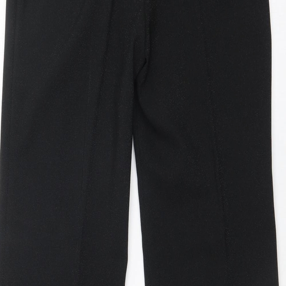 FLORENCE + FRED Womens Black   Trousers  Size 10 L28 in