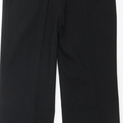 FLORENCE + FRED Womens Black   Trousers  Size 10 L28 in