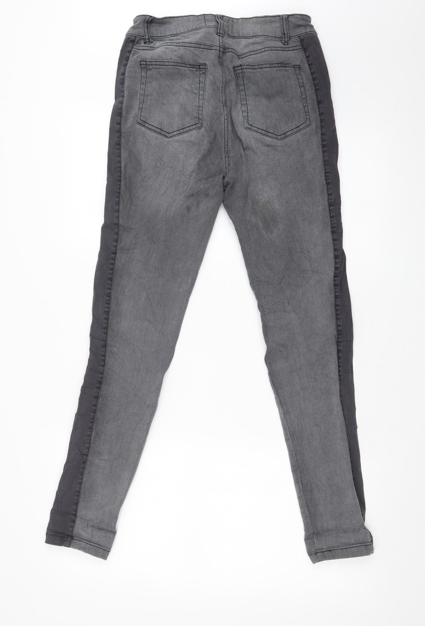 Womens UK Size 8 Janina Regular Fit Skinny Grey Jeans