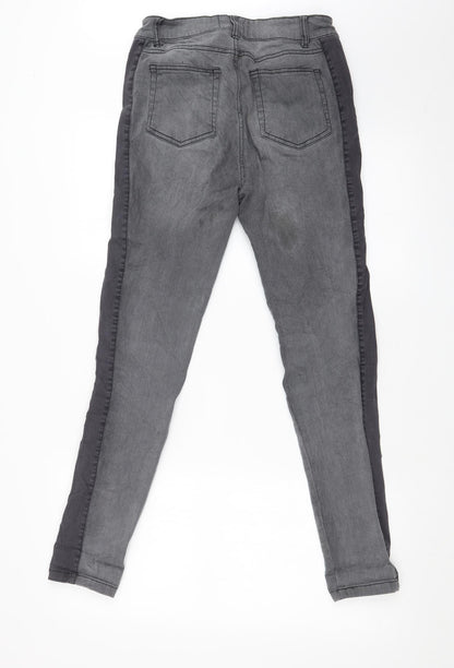 Womens UK Size 8 Janina Regular Fit Skinny Grey Jeans