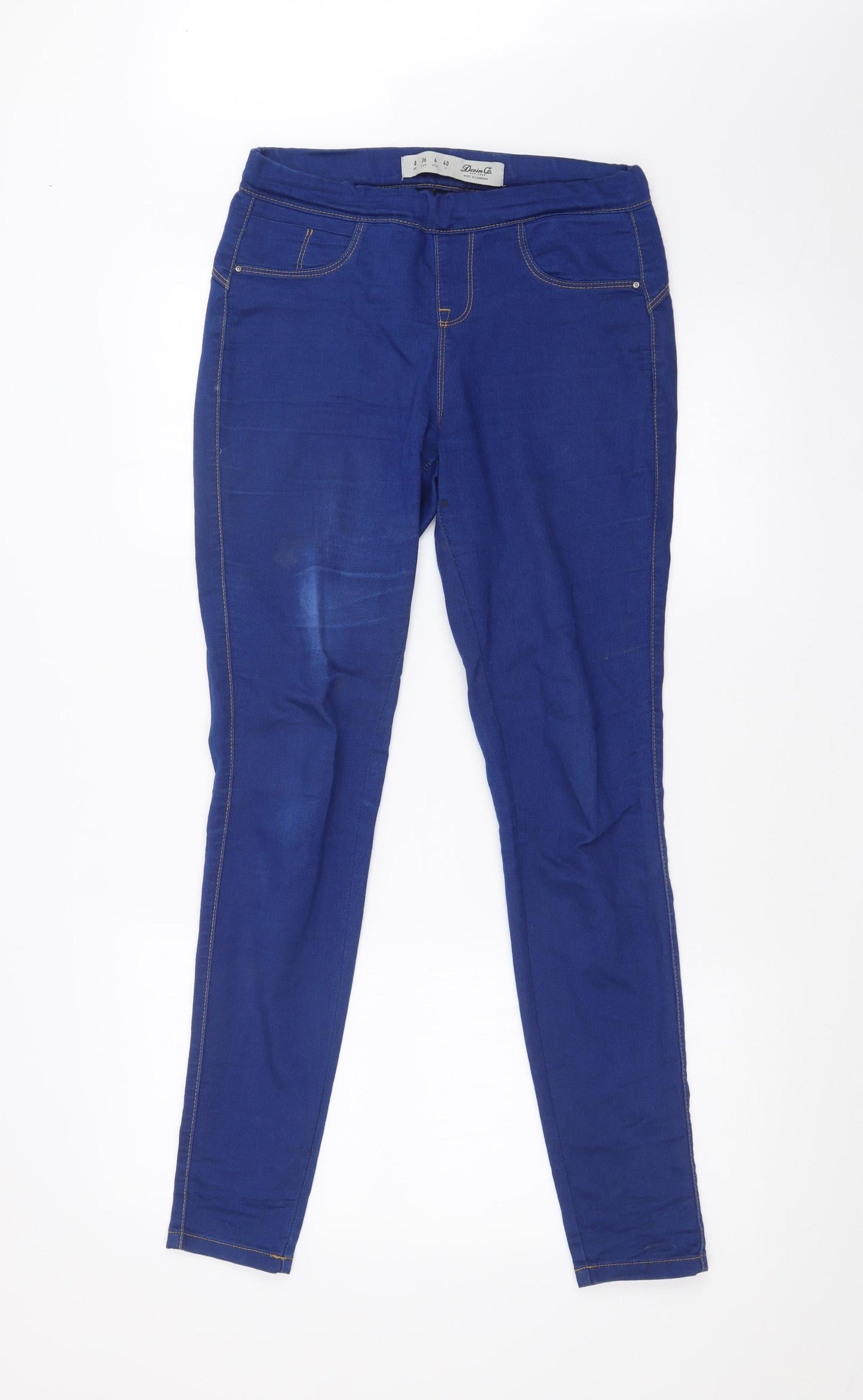 Womens UK Size 8 DENIM CO  Jegging Blue Leggings