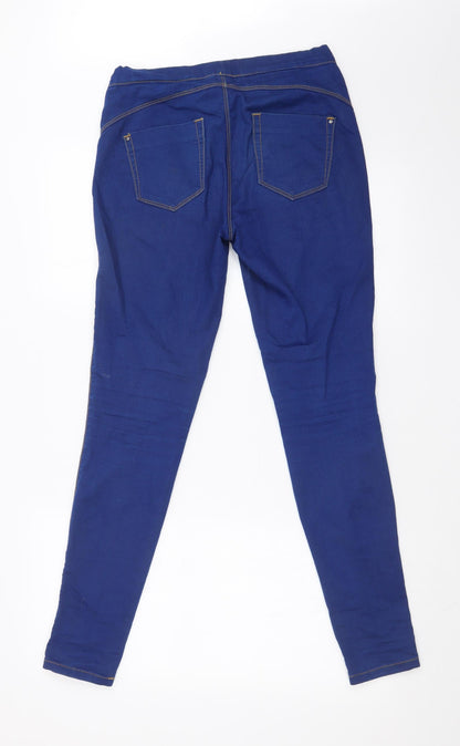 Womens UK Size 8 DENIM CO  Jegging Blue Leggings