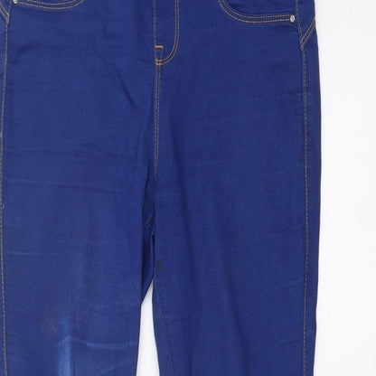 Womens UK Size 8 DENIM CO  Jegging Blue Leggings