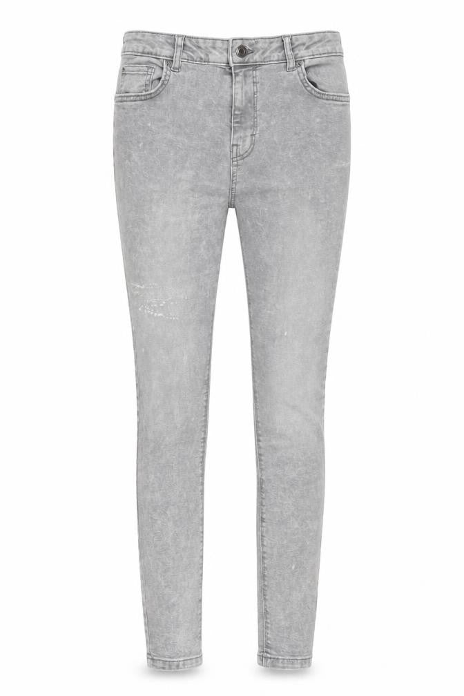 Womens UK Size 12 DENIM CO Regular Fit Skinny Grey Jeans