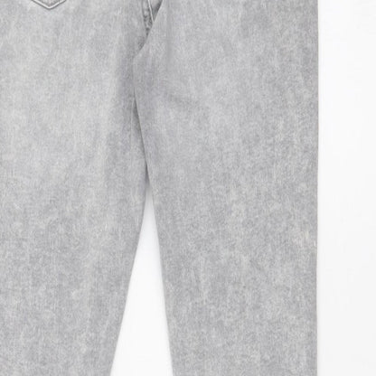DENIM CO Womens Grey   Skinny Jeans Size 12 L26 in