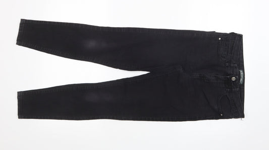 DENIM CO Womens Black   Skinny Jeans Size 10 L27 in