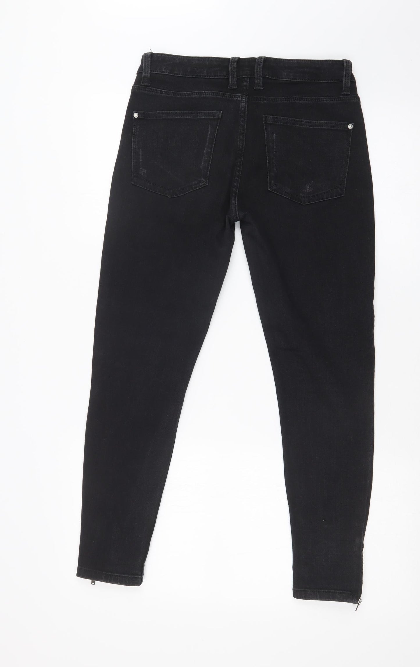 DIAMONDS & DIVA Womens Black   Skinny Jeans Size 10 L25 in