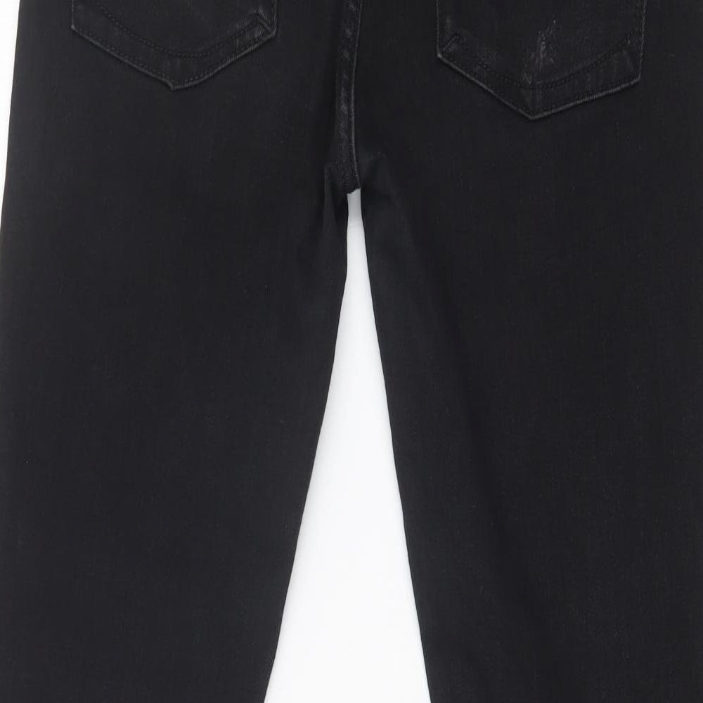 DIAMONDS & DIVA Womens Black   Skinny Jeans Size 10 L25 in