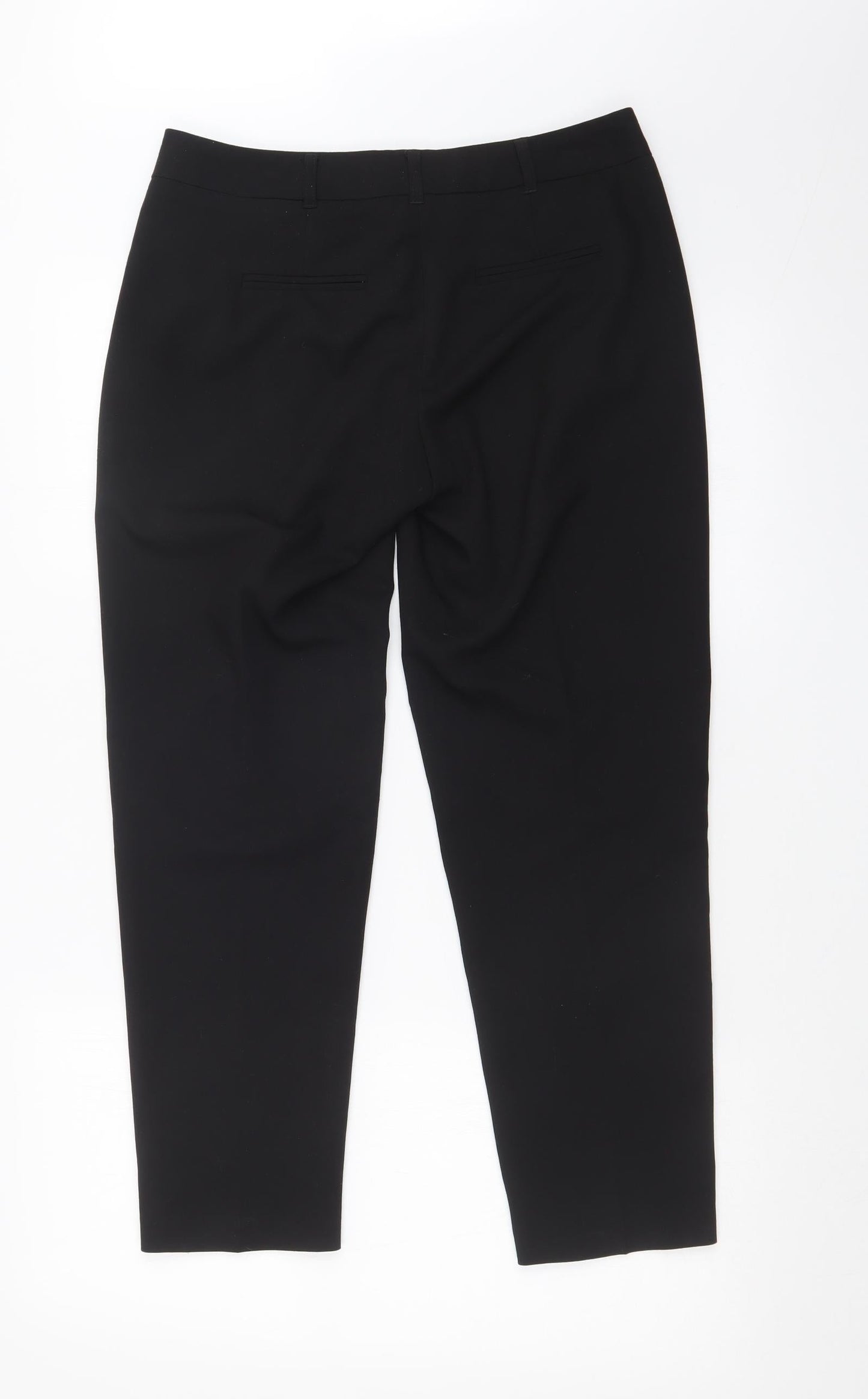 Womens UK Size 8 Dorothy Perkins Regular Fit  Black Trousers