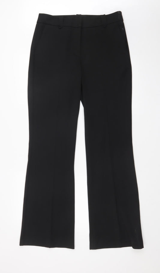 SALLY Womens Black   Trousers  Size 12 L32 in