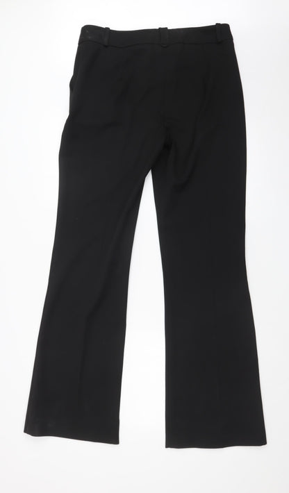 SALLY Womens Black   Trousers  Size 12 L32 in