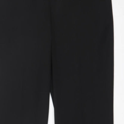SALLY Womens Black   Trousers  Size 12 L32 in