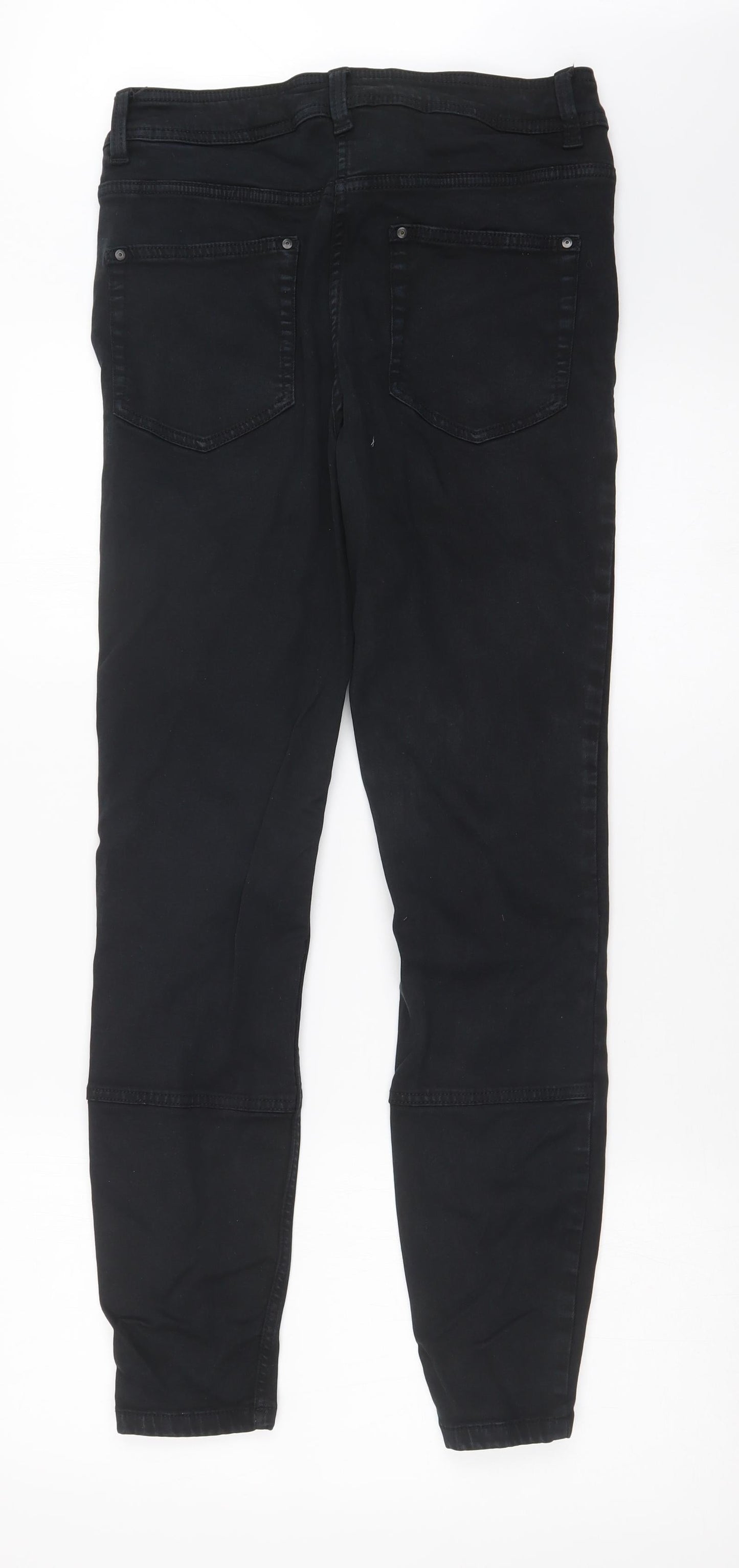 NEXT Womens Black   Skinny Jeans Size 10 L28 in