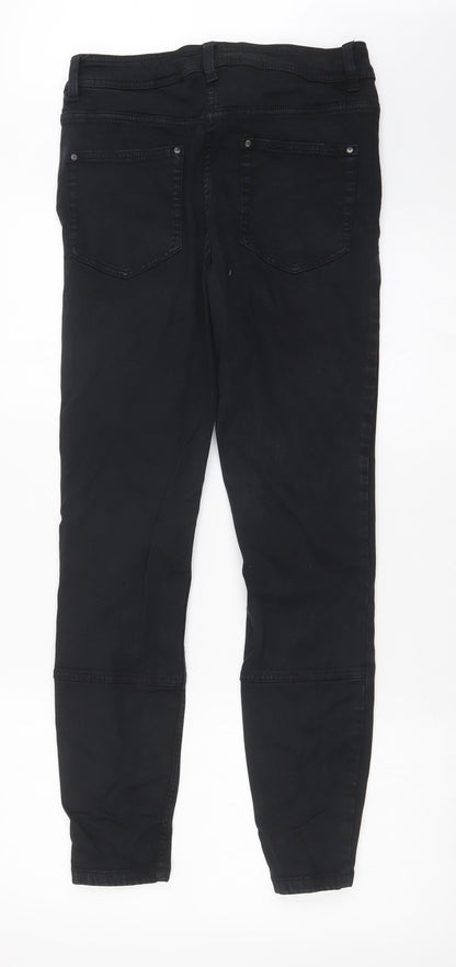 NEXT Womens Black   Skinny Jeans Size 10 L28 in