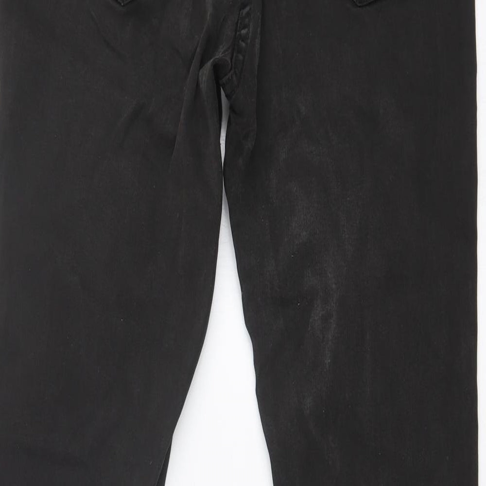NEXT Womens Black   Skinny Jeans Size 10 L28 in