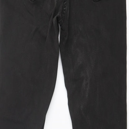 NEXT Womens Black   Skinny Jeans Size 10 L28 in