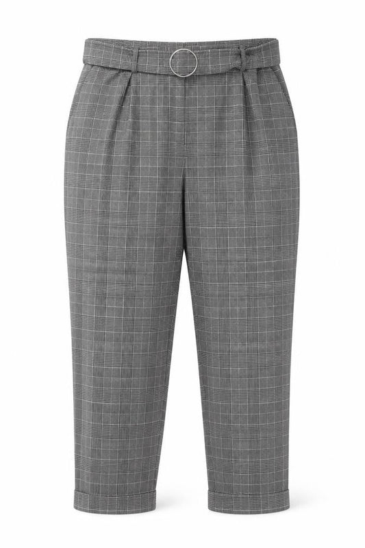 Womens UK Size 18 Warehouse Regular Fit Dress Pants Multicoloured Trousers