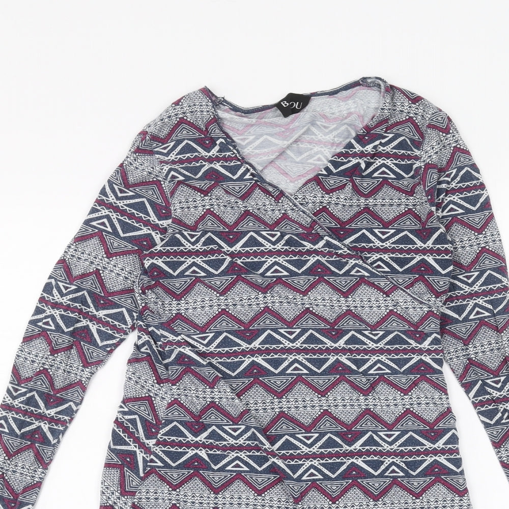 B.you Womens Blue   Cardigan Jumper Size 12