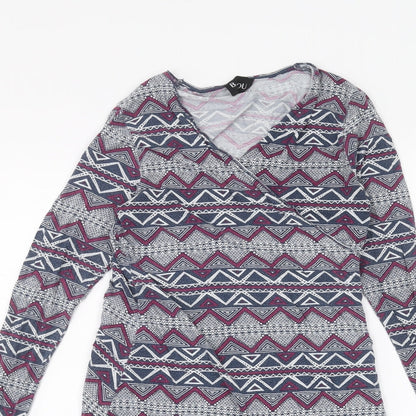 B.you Womens Blue   Cardigan Jumper Size 12