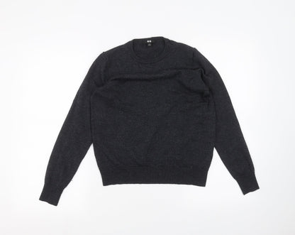 Uni Boys Black   Pullover Jumper Size L
