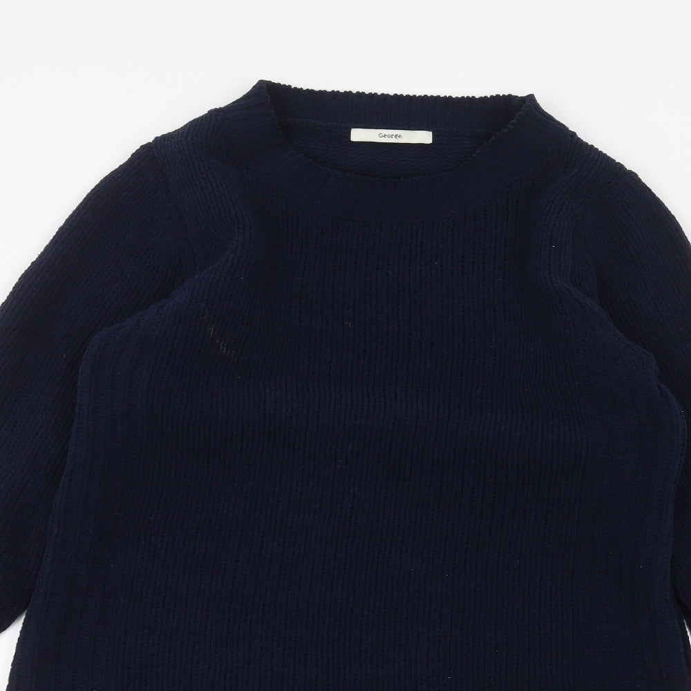 George Womens Blue   Pullover Jumper Size S