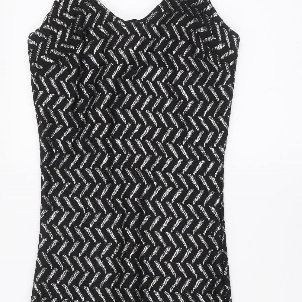 River Island Womens Black   Pencil Dress  Size 6