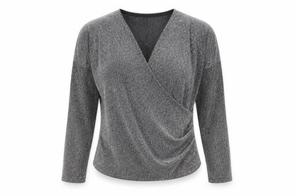 on line Womens Silver   Basic T-Shirt Size 12