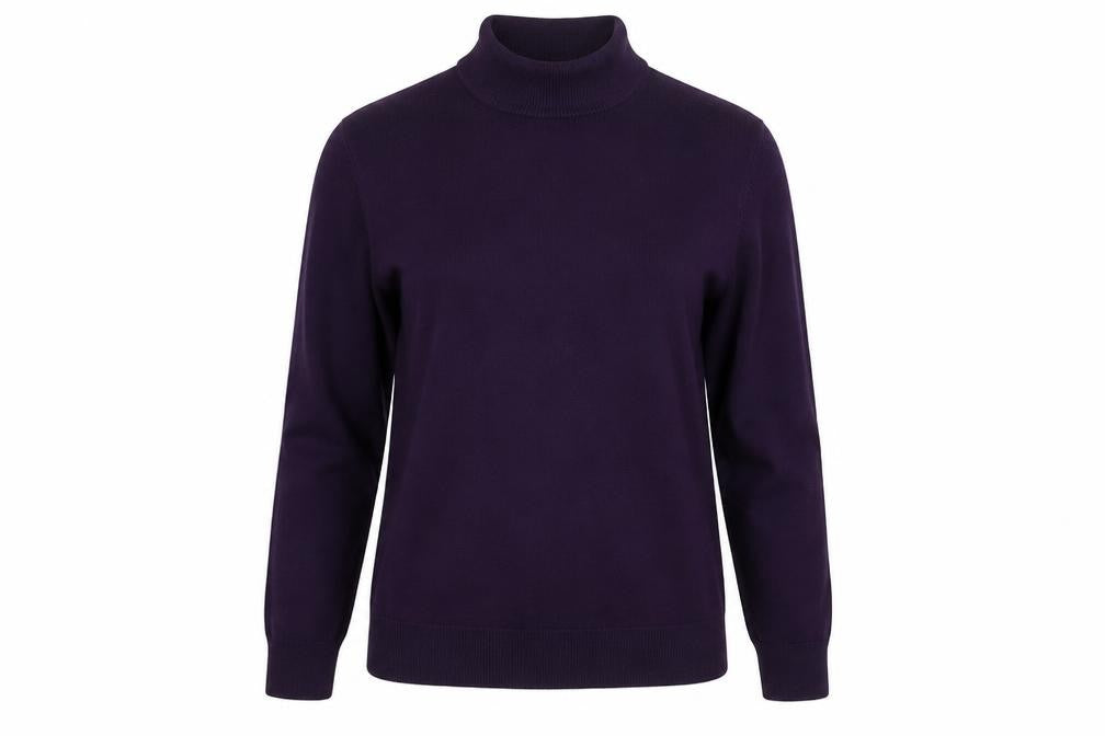 Womens UK Size 8 Marks and Spencer Purple Basic T-Shirt