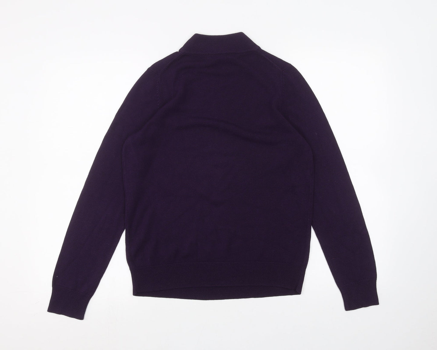 Womens UK Size 8 Marks and Spencer Purple Basic T-Shirt
