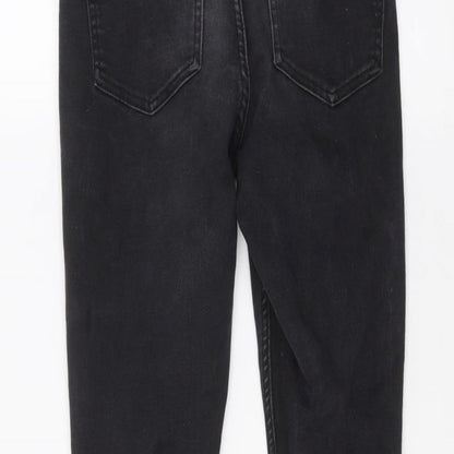 Denim & Co. Womens Black   Skinny Jeans Size 12 L28 in
