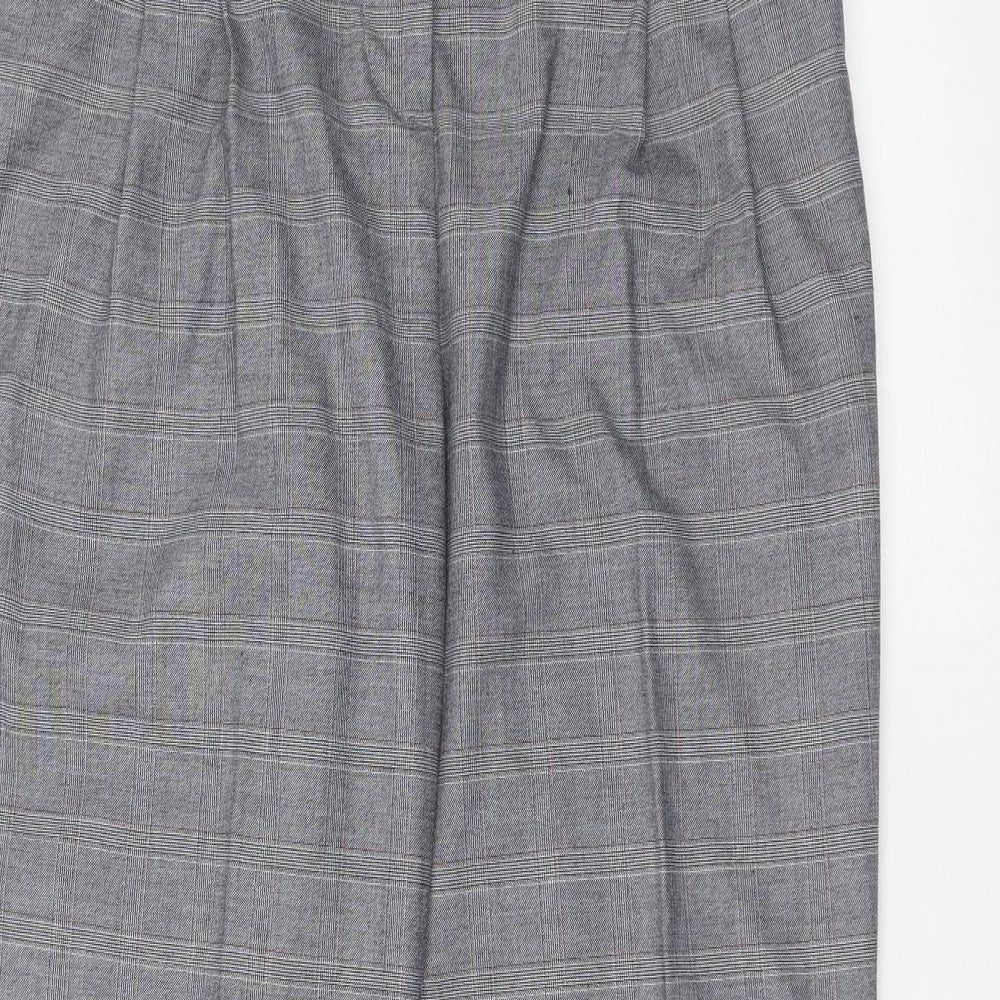 Womens UK Size 14 Per Una Regular Fit  Grey Trousers
