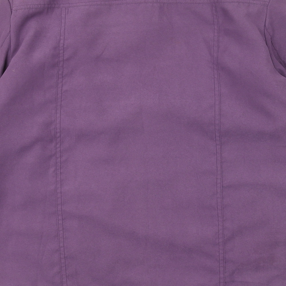 Womens UK Size 16 EWM Purple Jacket