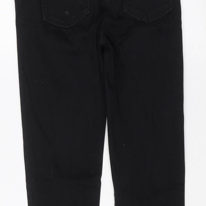NEXT Womens Black   Skinny Jeans Size 10 L28 in