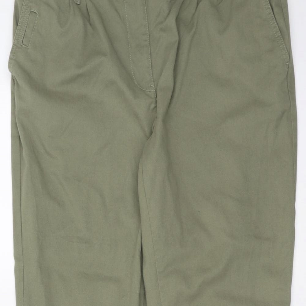 Womens UK Size 14 Papaya Regular Fit Skinny Green Jeans