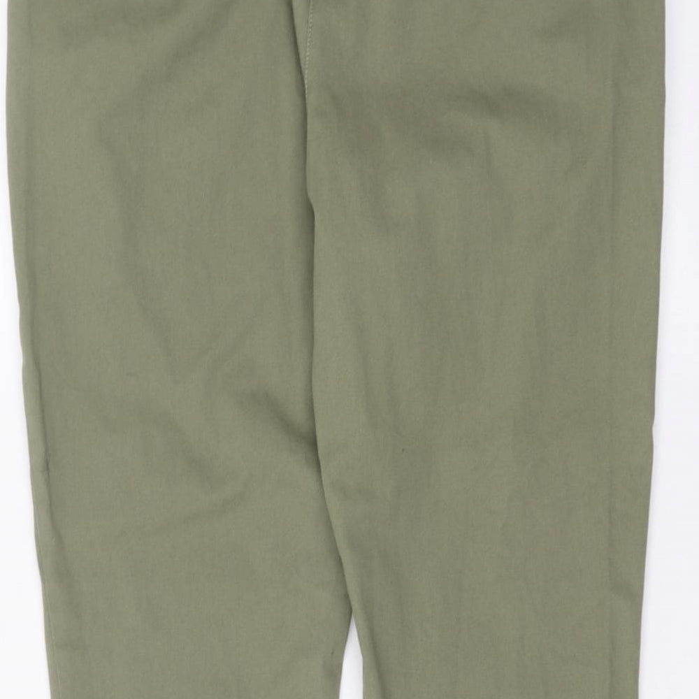 Womens UK Size 14 Papaya Regular Fit Skinny Green Jeans