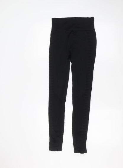 South Beach Womens Black   Jogger Leggings Size XS L26 in