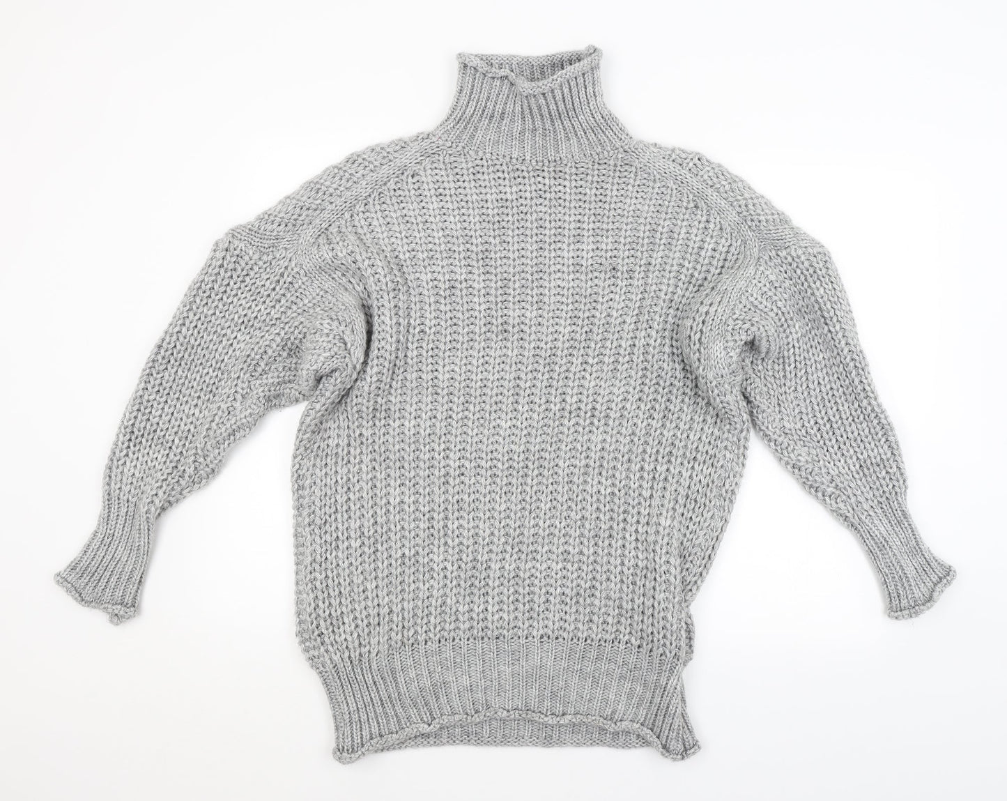 Womens UK Size  Preworn Grey Pullover Jumper