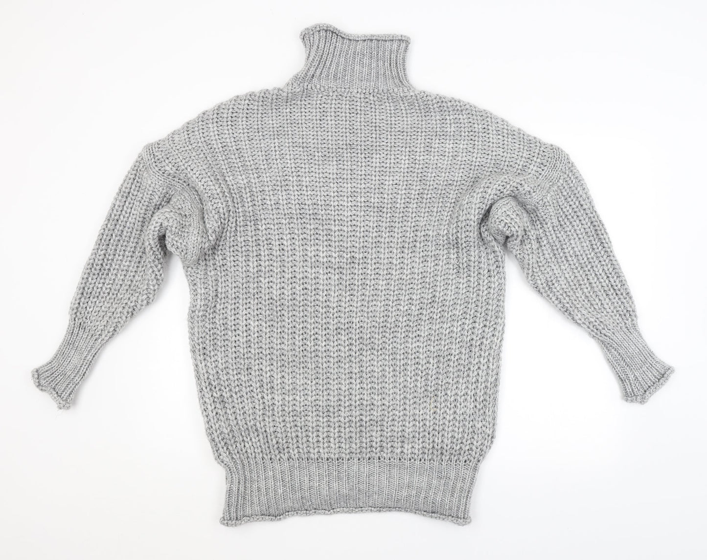 Womens UK Size  Preworn Grey Pullover Jumper