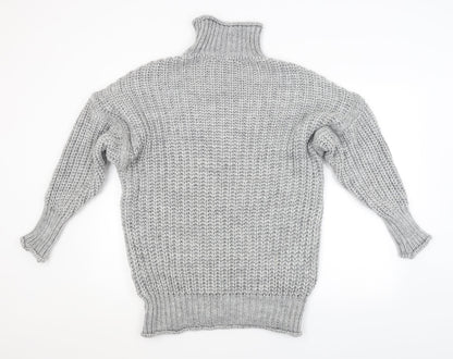 Womens UK Size  Preworn Grey Pullover Jumper