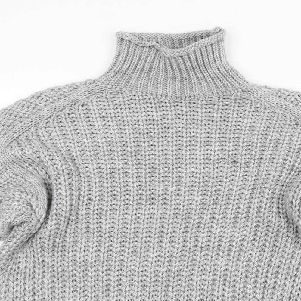 Womens UK Size  Preworn Grey Pullover Jumper