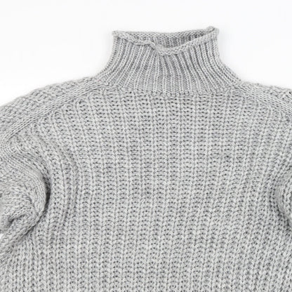 Womens UK Size  Preworn Grey Pullover Jumper
