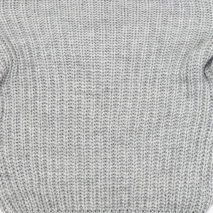 Womens UK Size  Preworn Grey Pullover Jumper