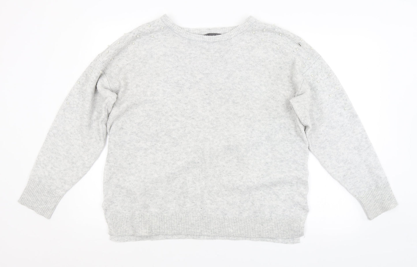 Primark Womens Grey   Pullover Jumper Size 14