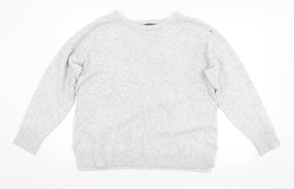 Primark Womens Grey   Pullover Jumper Size 14