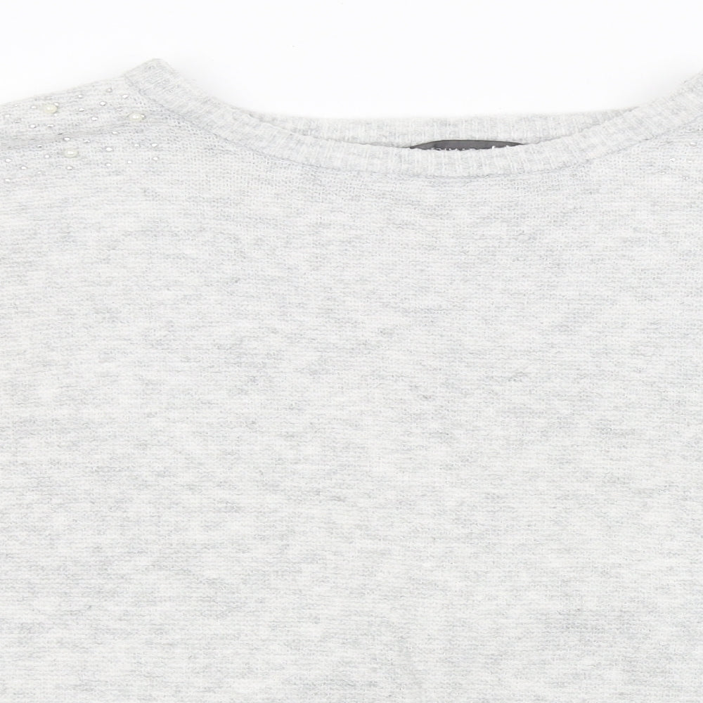 Primark Womens Grey   Pullover Jumper Size 14