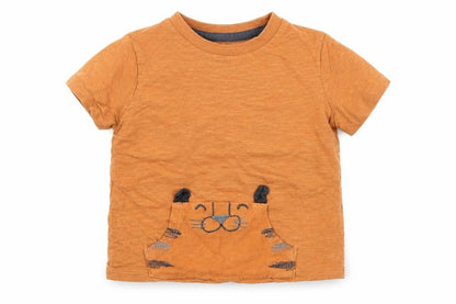 F&F Baby Orange   Basic T-Shirt Size 12-18 Months