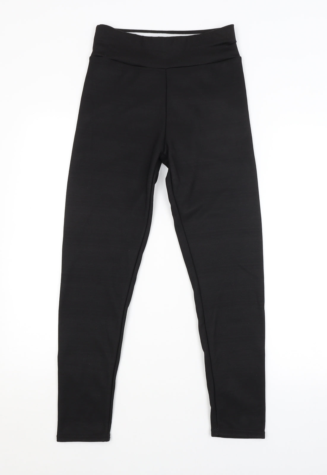 Womens UK Size S Preworn  Jogger Black Leggings