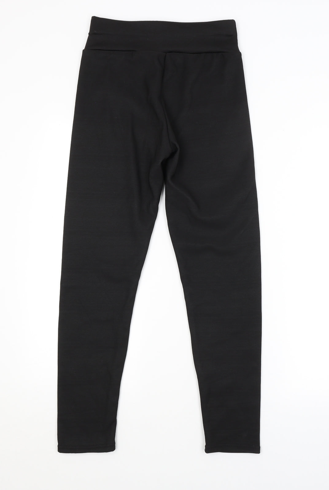 Womens UK Size S Preworn  Jogger Black Leggings