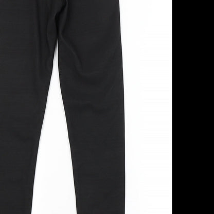 Womens UK Size S Preworn  Jogger Black Leggings